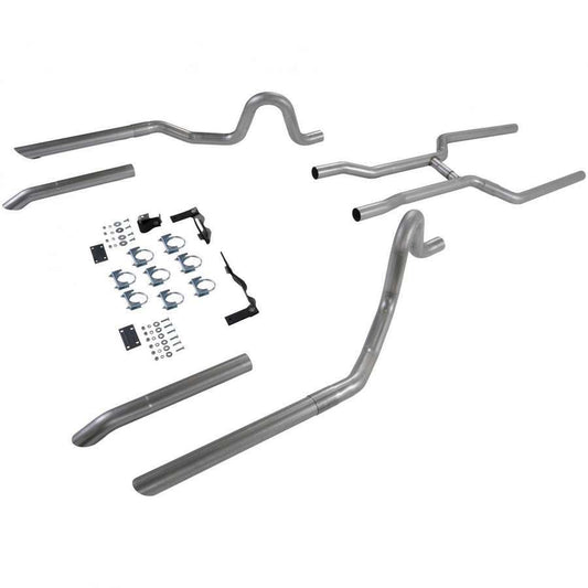 Flowmaster Cat-Back Exhaust Kit - 64-77 GM A-Body MPN FLO17107 For GM A-Body 1964-72