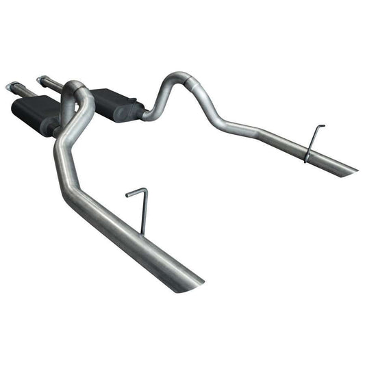 Flowmaster A/T Exhaust System - 94-97 Mustang 4.6/5.0L MPN FLO17112 For Ford Mustang 1994-97