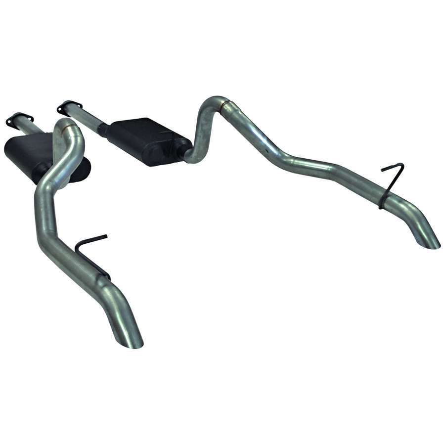 Flowmaster A/T Exhaust System - 87-93 Mustang GT MPN FLO17116 For Ford Mustang 1987-93