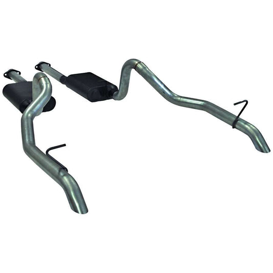 Flowmaster A/T Exhaust System - 87-93 Mustang GT MPN FLO17116 For Ford Mustang 1987-93