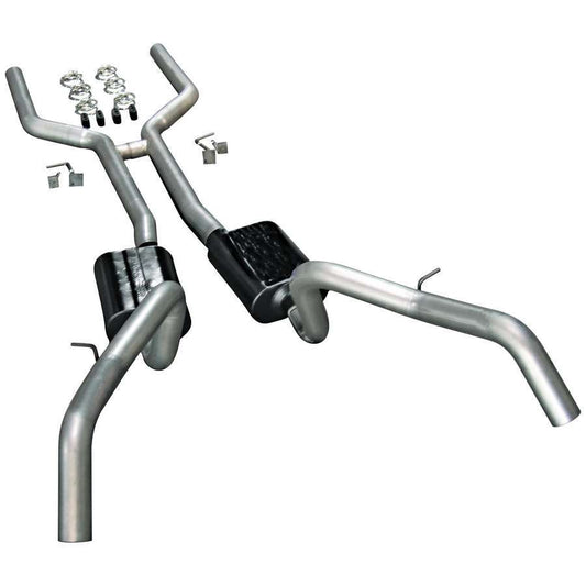 Flowmaster 3in Complete Exhaust Kit 67-69 GM F-Body MPN FLO17201 For GM F-Body 1967-69