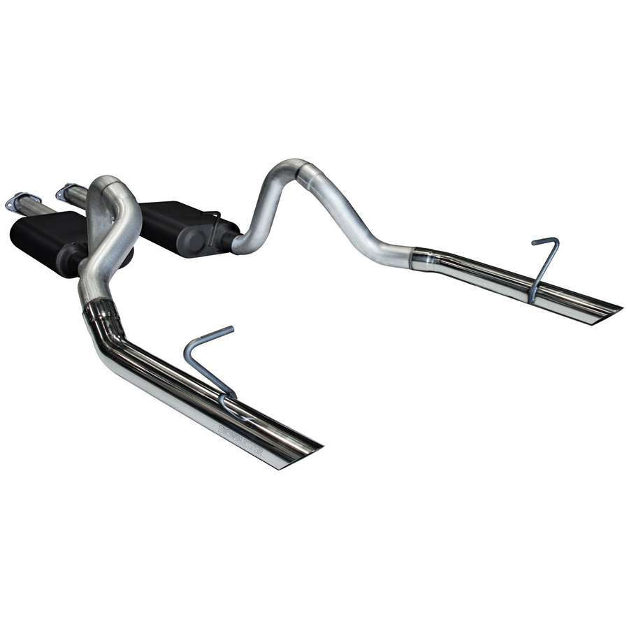 Flowmaster 87-93 Mustang American Thunder System MPN FLO17213 For Ford Mustang 1987-93