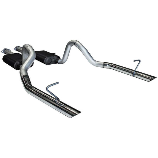 Flowmaster 87-93 Mustang American Thunder System MPN FLO17213 For Ford Mustang 1987-93