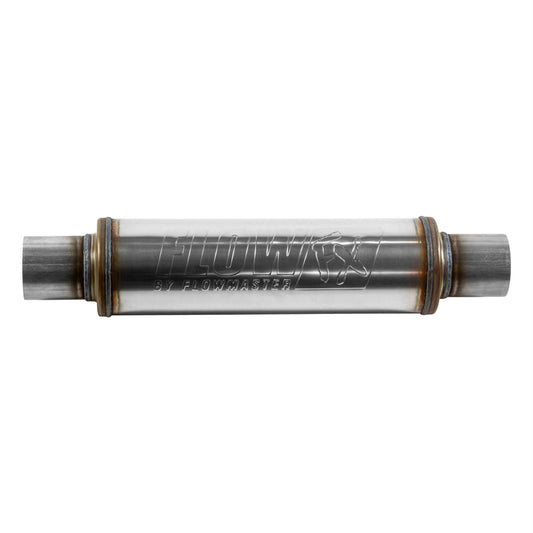 Flowmaster Flow FX Round Muffler 2.5in Center In/Out MPN FLO71416 For Universal use
