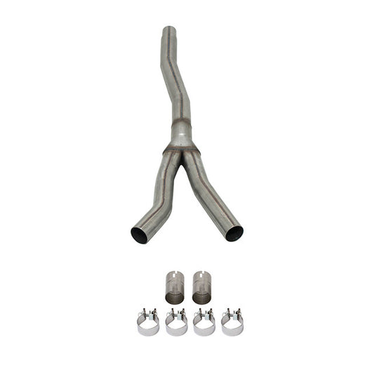Flowmaster Scavenger Y Pipe-2015 Mu stang 2.3L Ecoboost Eng MPN FLO81108 For Ford Mustang 2015-16