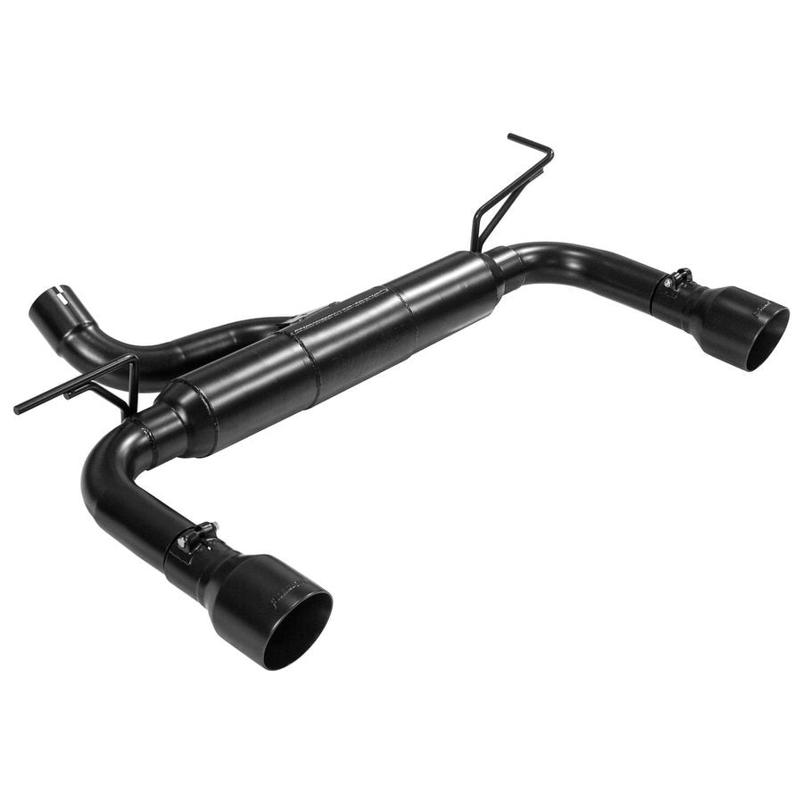 Flowmaster Axle-Back Exhaust Kit 12- Wrangler 3.6L MPN FLO817752 For Jeep Wrangler JK 2012-18