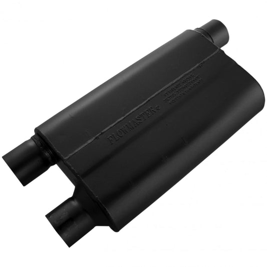 Flowmaster 80 Series Muffler 2.5in Offset In/Dual Out MPN FLO842583 For Universal use
