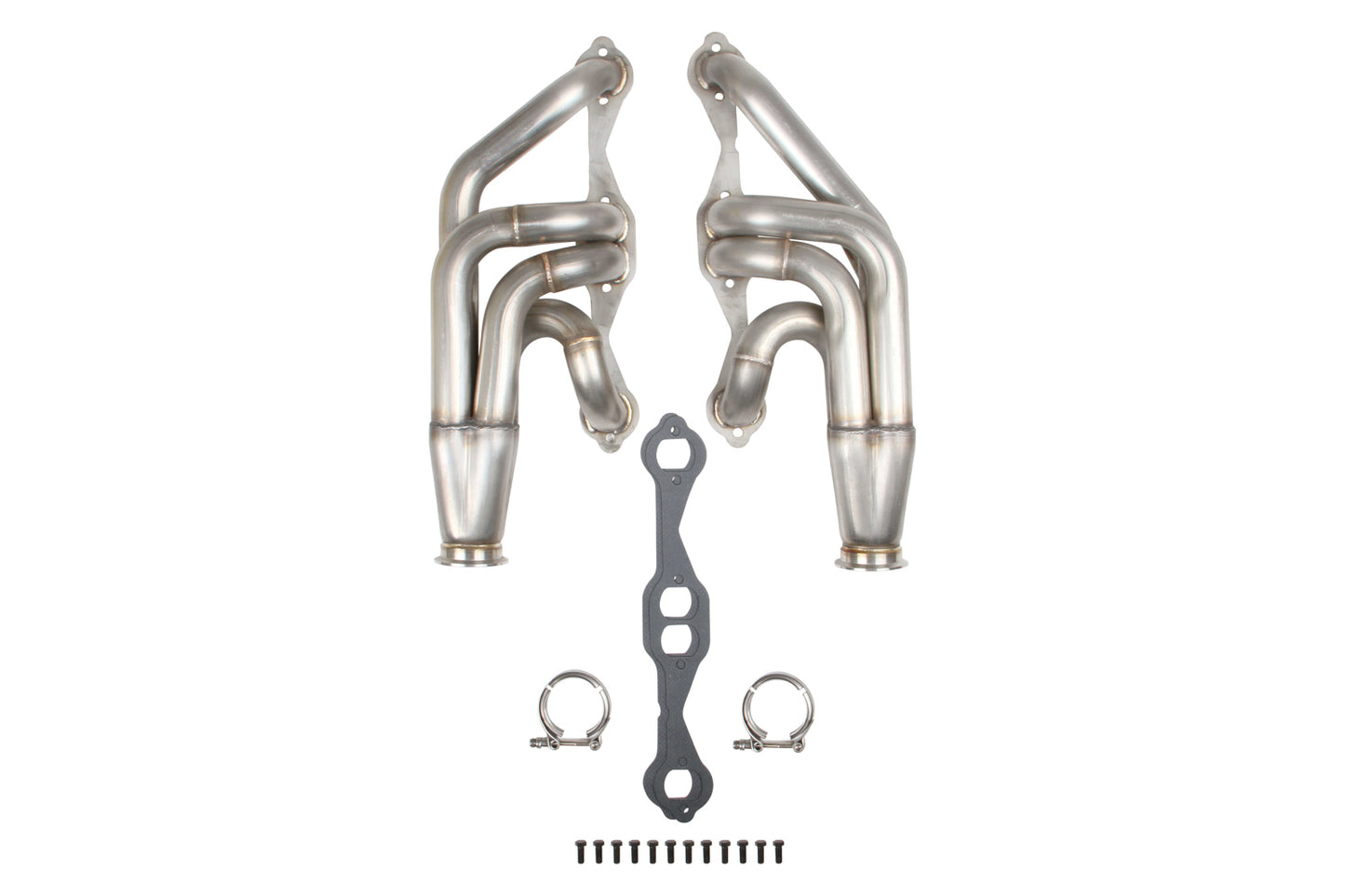 Flowtech Turbo Exhaust Header Set SBC 1-7/8 304SS MPN FLT11572 For Chevy