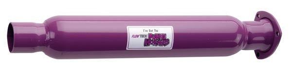 Flowtech Purple Hornie Muffler - 3.00in/2.25in MPN FLT50230