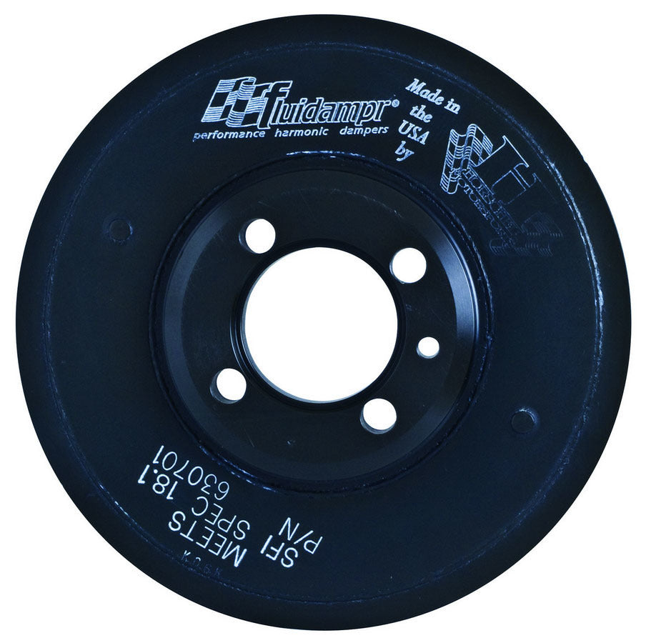 Fluidampr   Mits. 6-3/8 Harmonic Damper - SFI  FLU630701