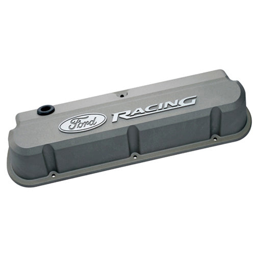 Ford Slant Edge Valve Cover Set w/Ford Racing Logo MPN FRD302-137 For Ford