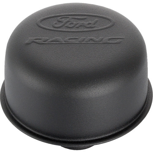 Ford Black Steel Breather W/Ford Racing Logo MPN FRD302-216 For Ford