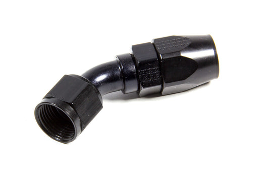 Fragola Hose Fitting #10 45 Deg Pro-Flow Black MPN FRG104510-BL