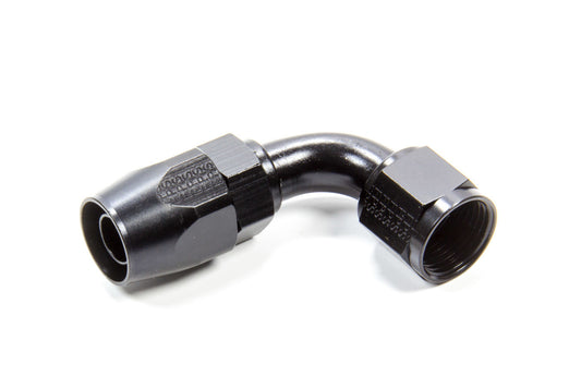 Fragola Hose Fitting #10 90 Deg Black MPN FRG109010-BL
