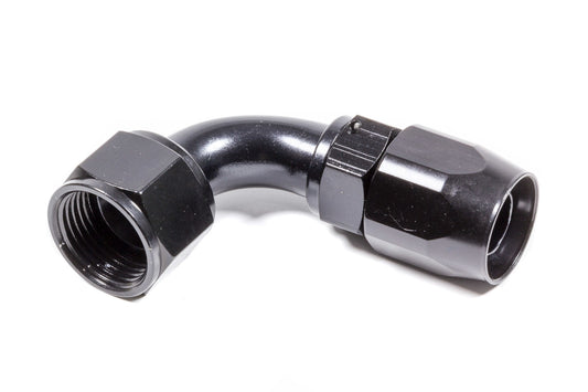 Fragola #12 x 90 Power Flow Hose End Black MPN FRG109012-BL