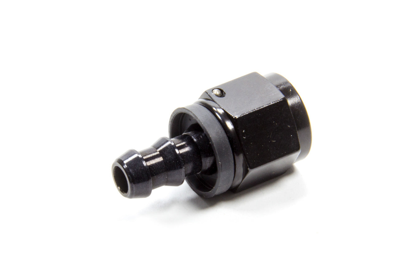 Fragola   Hose Fitting Push Lock #8 Str. to #6 Hose Black  FRG200107-BL