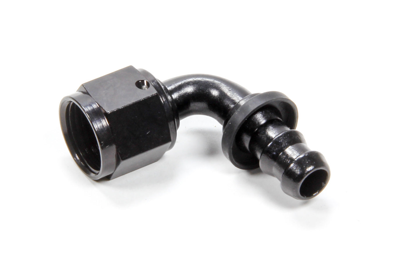 Fragola Hose Conversion Fitting #10 90deg to #8 Hose MPN FRG209110-BL