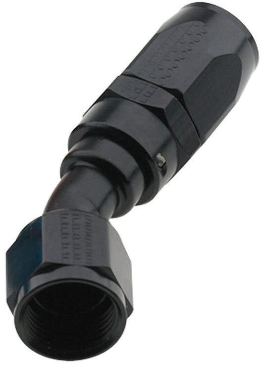 Fragola Hose Fitting #12 30 Deg Pro-Flow Black MPN FRG223012-BL