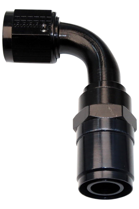 Fragola #12 Race-Rite Crimp-On Hose End 90-Degree MPN FRG2609012