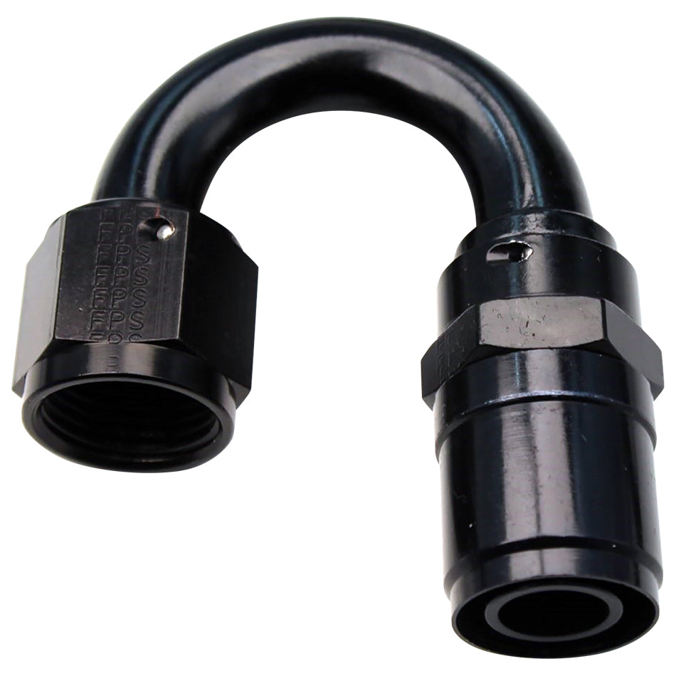 Fragola #6 Race-Rite Crimp-On Hose End 180-Degree MPN FRG2618006