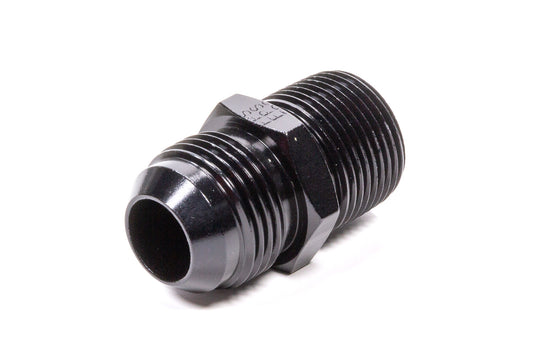 Fragola Straight Adapter Fitting #16 x 3/4 MPT Black MPN FRG481615-BL