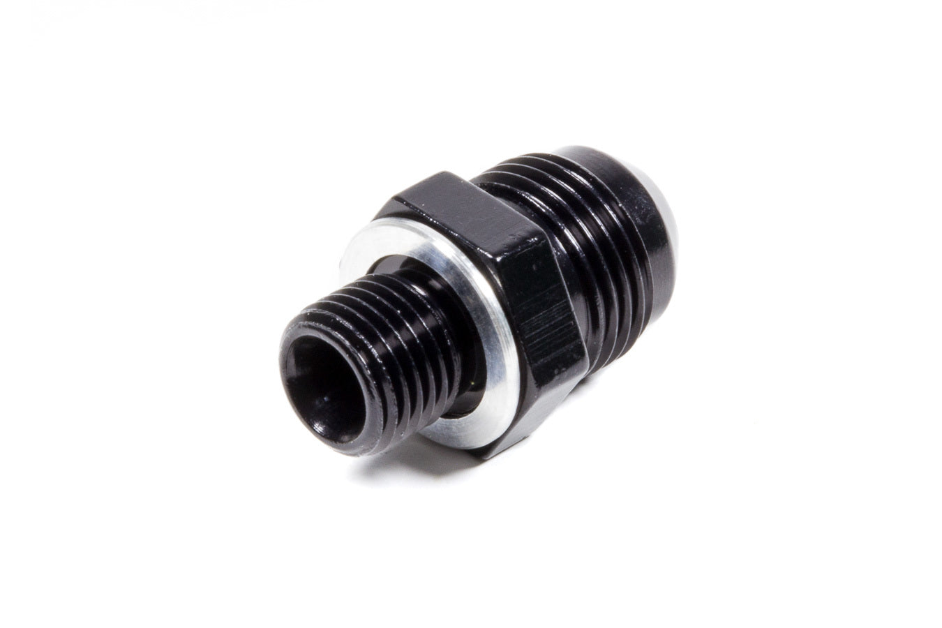 Fragola   #8 x 1/4nps Transmission Fitting Black  FRG481673-BL