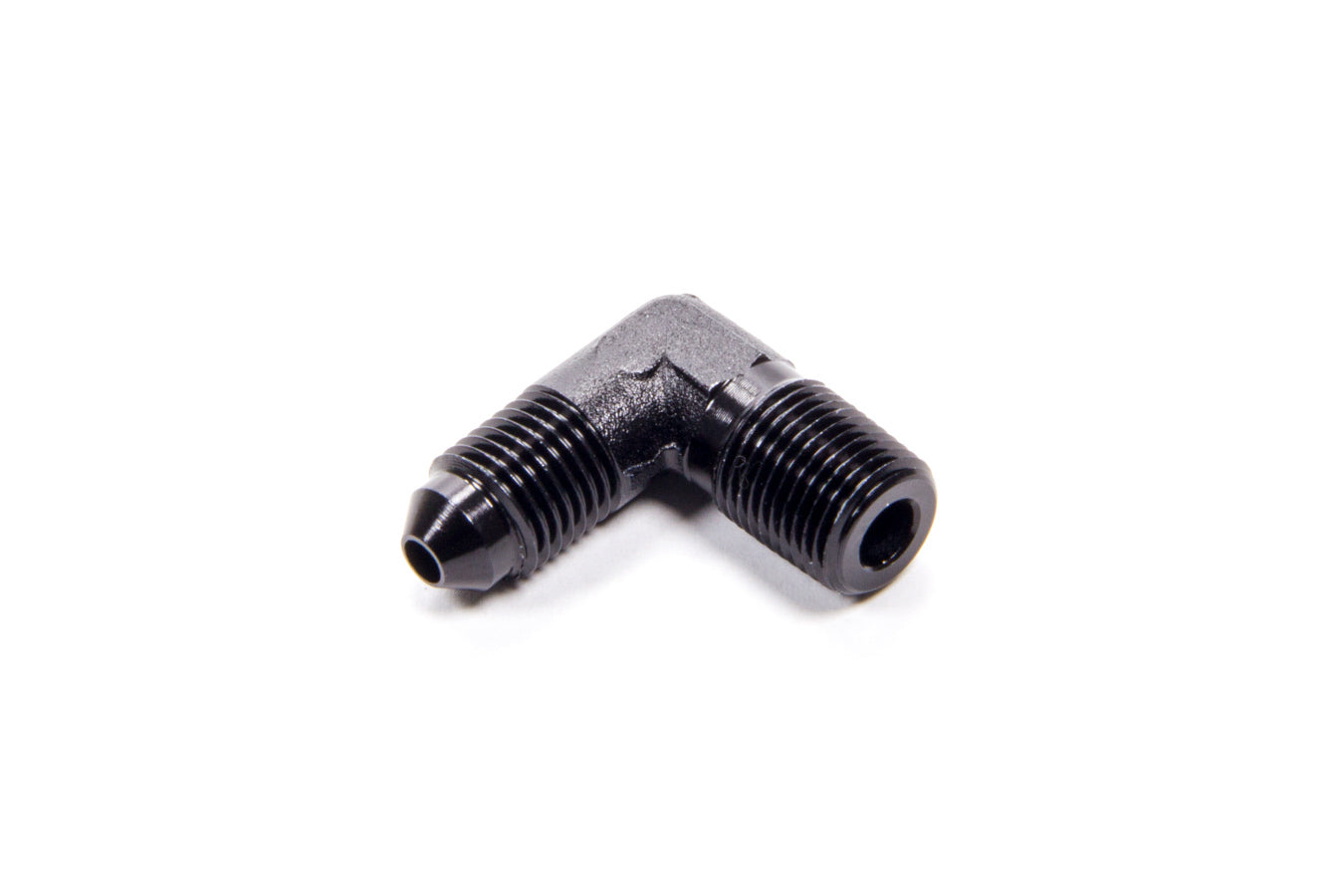 Fragola   90 Deg Adapter Fitting #3 x 1/8 MPT Black  FRG482203-BL