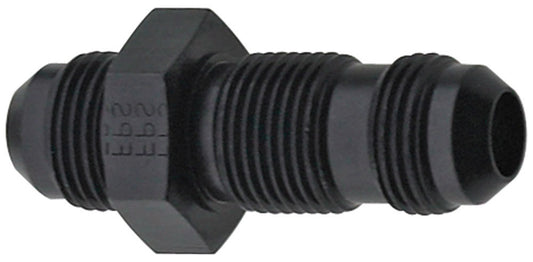 Fragola Str Bulkhead Fitting #16 Black MPN FRG483216-BL