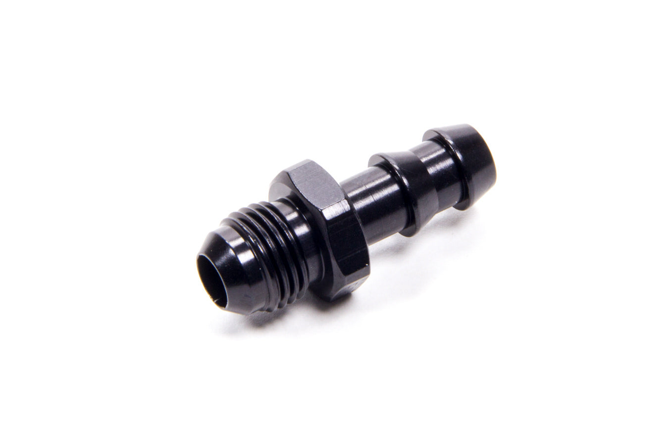 Fragola   #6 X 3/8 Hose Barb Fitting Black  FRG484106-BL