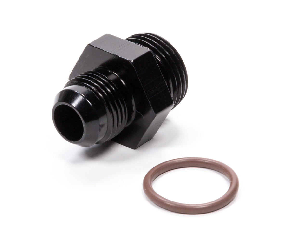 Fragola #10 x 1-1/16-12 (#12) Radius O-Ring Fitting Bk MPN FRG495107-BL