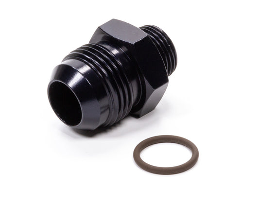 Fragola #12 x 3/4-16 (#8) Radius O-Ring Fitting Black MPN FRG495122-BL