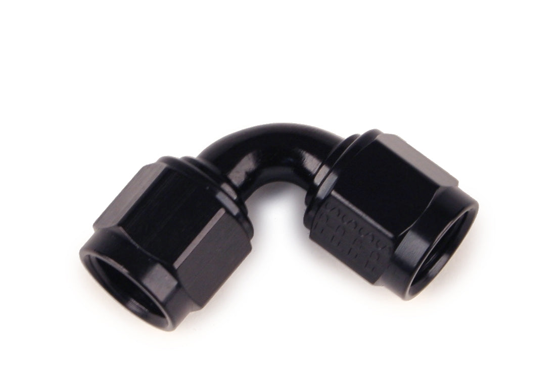 Fragola #8 90-Degree Female Couple Fitting Black MPN FRG496318-BL