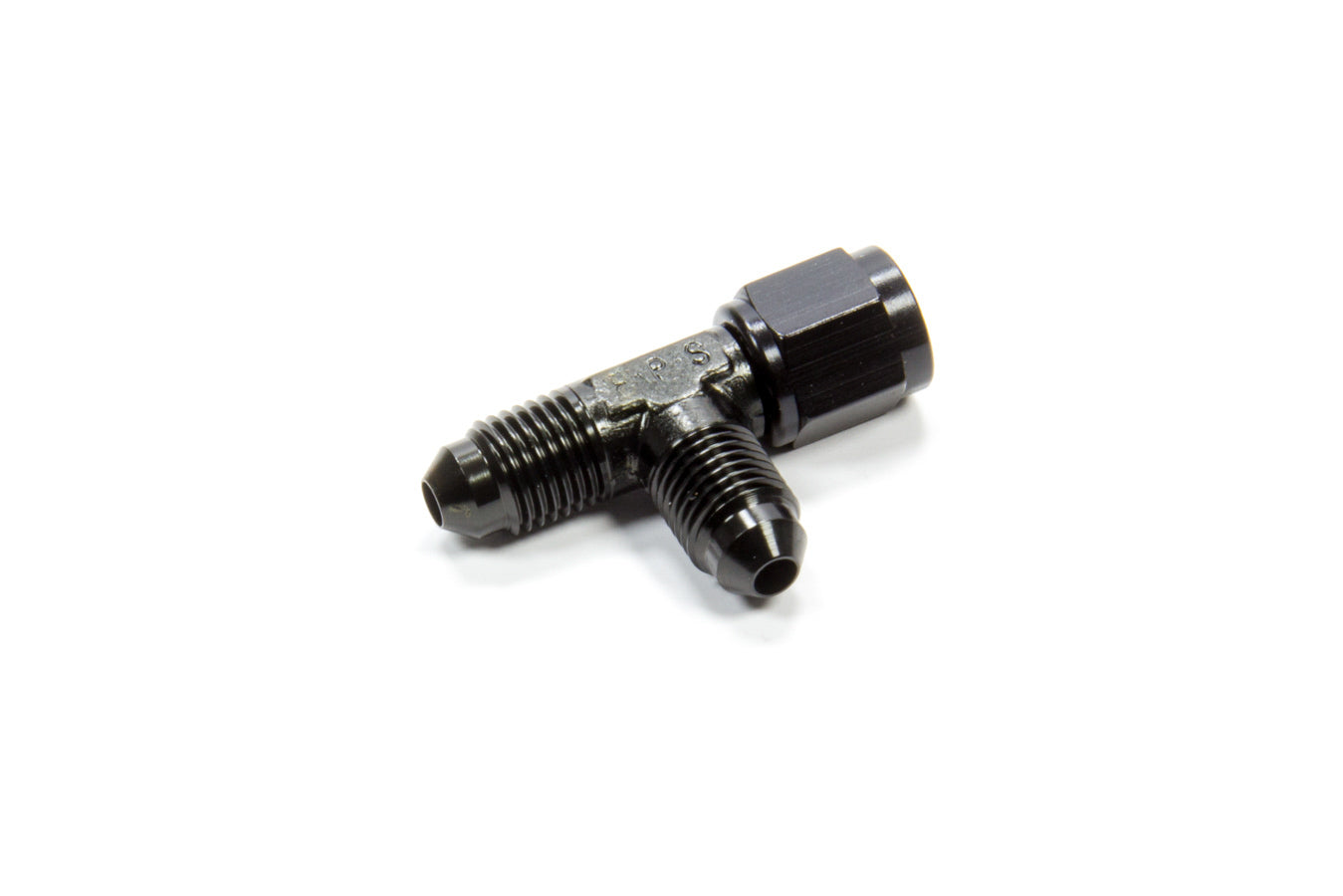 Fragola #4 Female T-Swivel on Run Fitting Black MPN FRG498302-BL