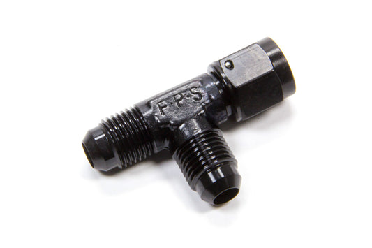 Fragola #6 On The Run T-Fitting w/Female Swivel Black MPN FRG498303-BL