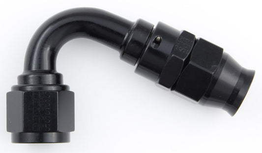 Fragola Hose Fitting #10 120 Deg PTFE Black MPN FRG681210-BL