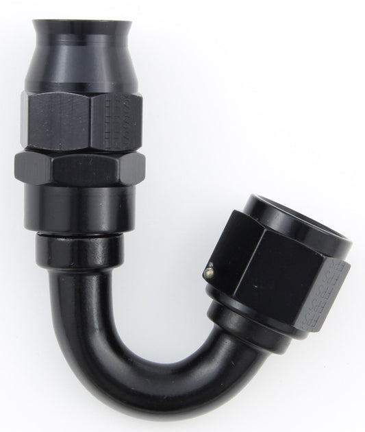 Fragola Hose Fitting #10 150 Deg PTFE Black MPN FRG681510-BL