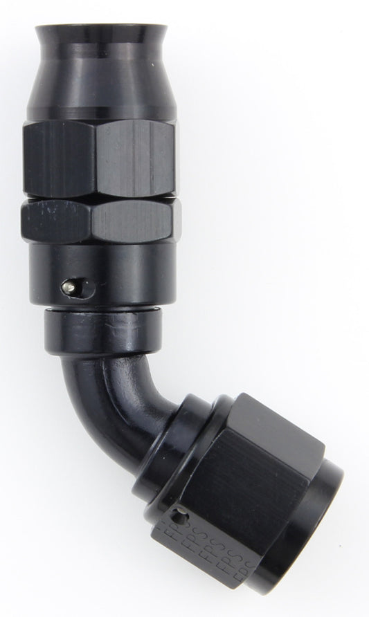 Fragola Hose Fitting #10 60 Deg PTFE Black MPN FRG686010-BL