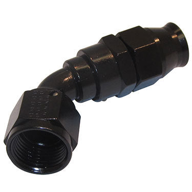 Fragola Hose Fitting #12 60 Deg PTFE Black MPN FRG686012-BL