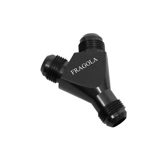 Fragola Y-Fitting #16 Male Inlet x #12 Male Outlets MPN FRG900617-BL
