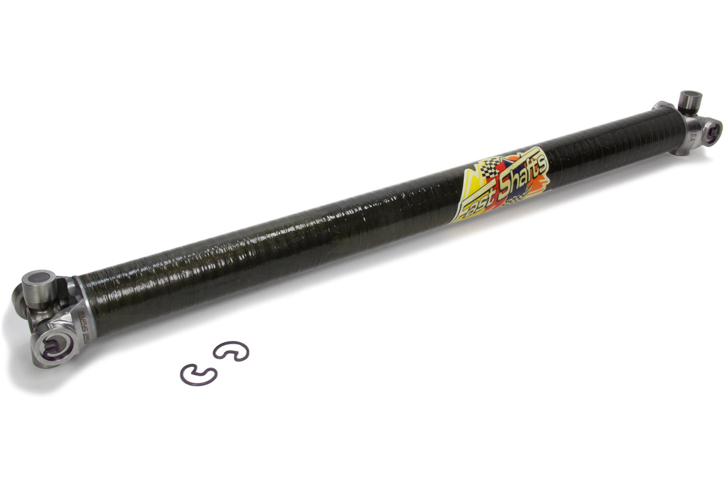 Fast Shafts   Driveshaft Carbon Fiber 32in Steel Ends 2-1/4  FSH2CF-10X10-32-STL