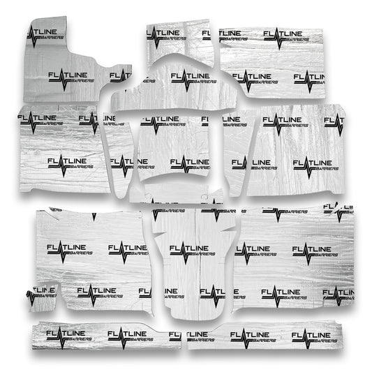 Flatline Barriers 1963-66 GM Truck Floor Insulation Kit MPN FTLTABT4018 For GM Fullsize Truck 1963-66