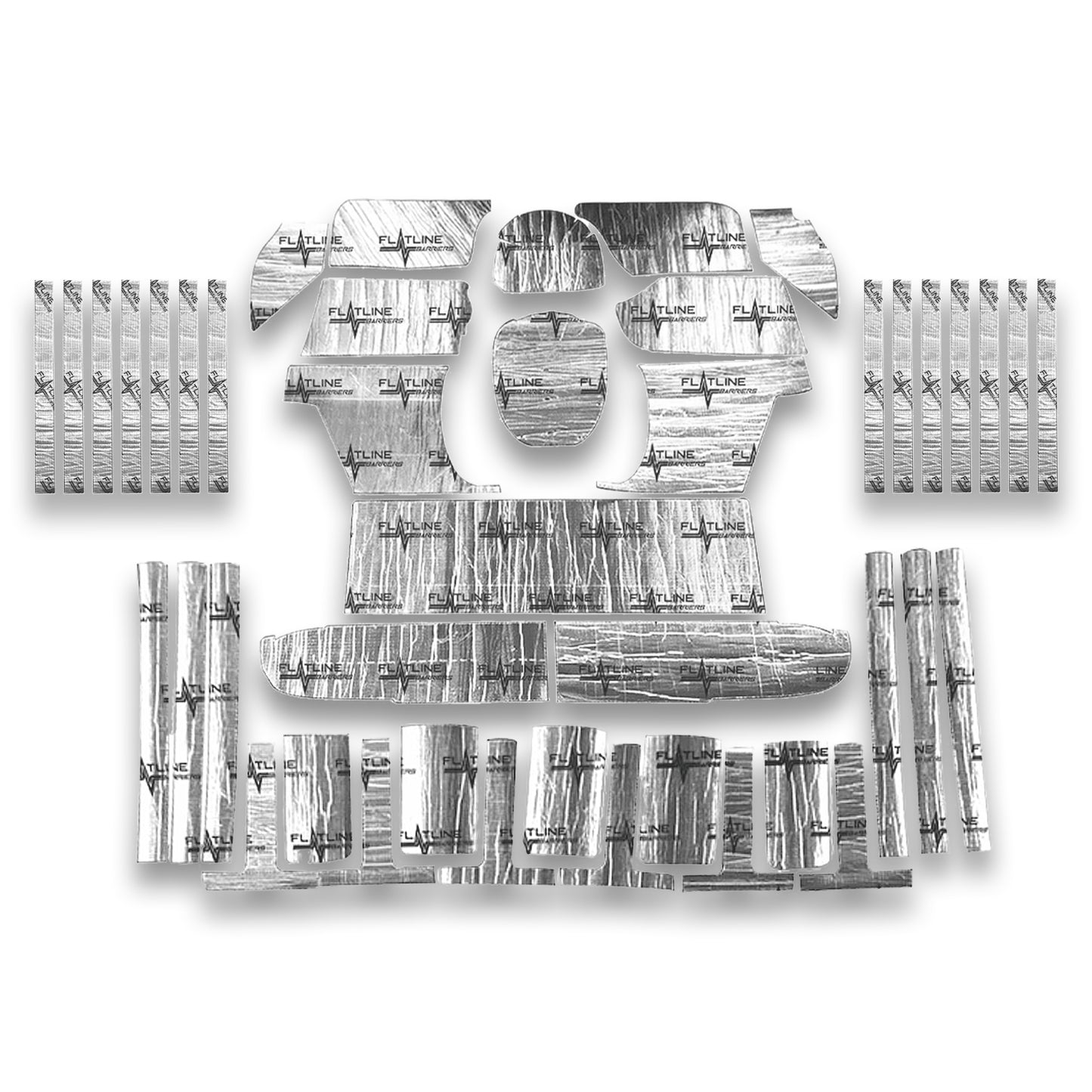 Flatline Barriers 55-59 GM Truck Low Tunne l Full Insulation Kit MPN FTLTABT4038 For Chevy Truck 1955-59