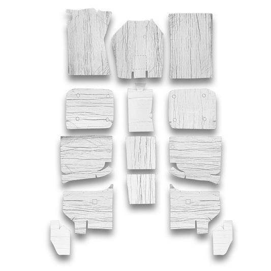 Flatline Barriers 64-68 Ford Mustang Coupe Floor Insulation Kit MPN FTLTABZ6002 For Ford Mustang 1964-68