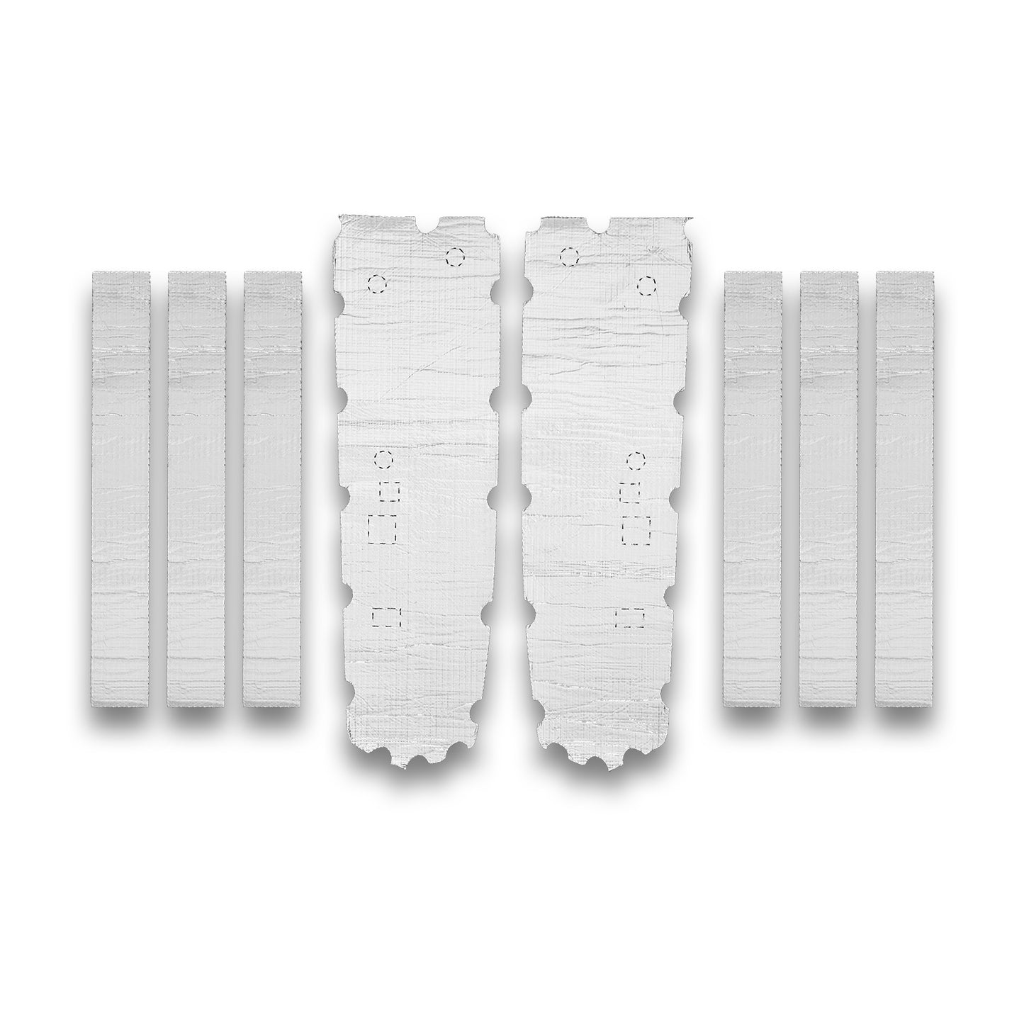 Flatline Barriers 67-68 Ford Mustang Coupe Door Insulation Kit MPN FTLTABZ6004 For Ford Mustang 1967-68