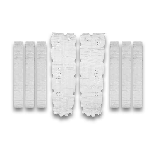 Flatline Barriers 67-68 Ford Mustang Coupe Door Insulation Kit MPN FTLTABZ6004 For Ford Mustang 1967-68