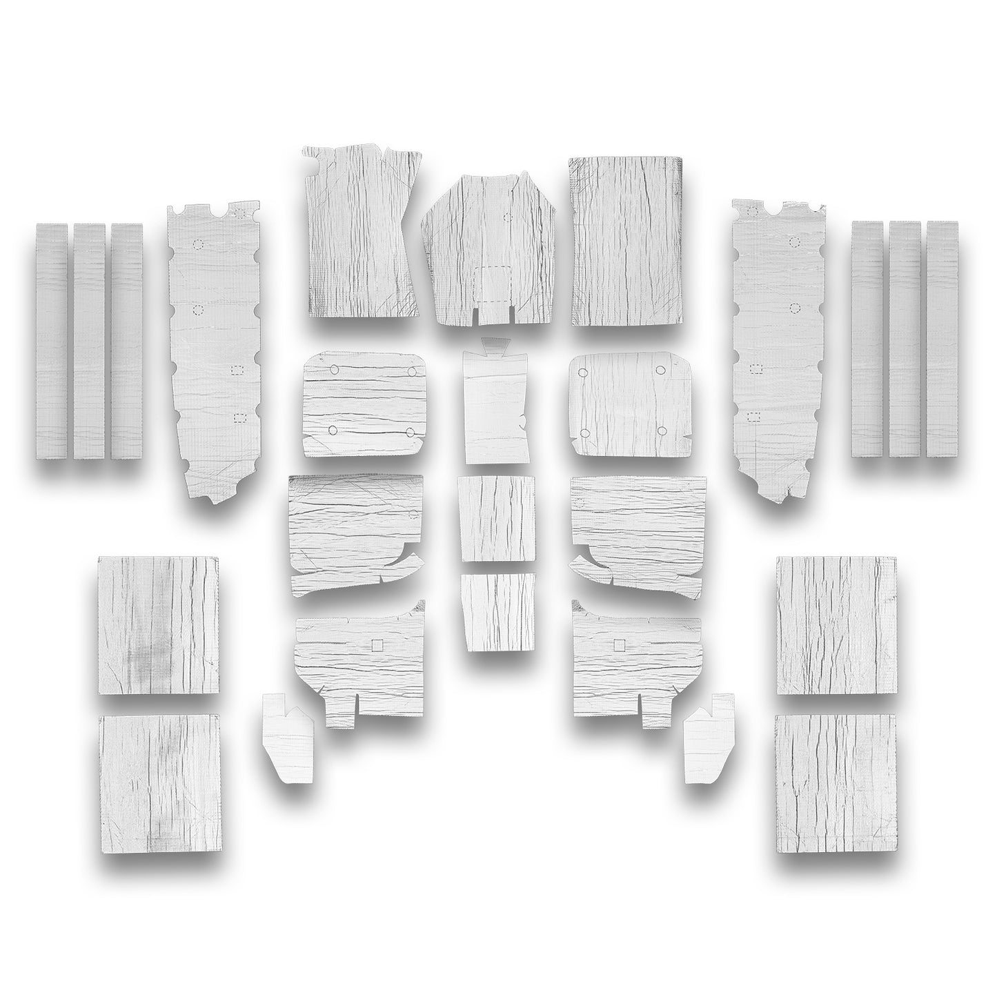 Flatline Barriers 64-66 Ford Mustang Coupe Full Insulation Kit MPN FTLTABZ6005 For Ford Mustang 1964-66