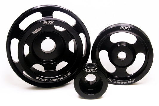 Go Fast Bits Pulley Kit 3pc Kit Underdrive Subaru 08-14 MPN GFB2014 For Subaru 2008-14
