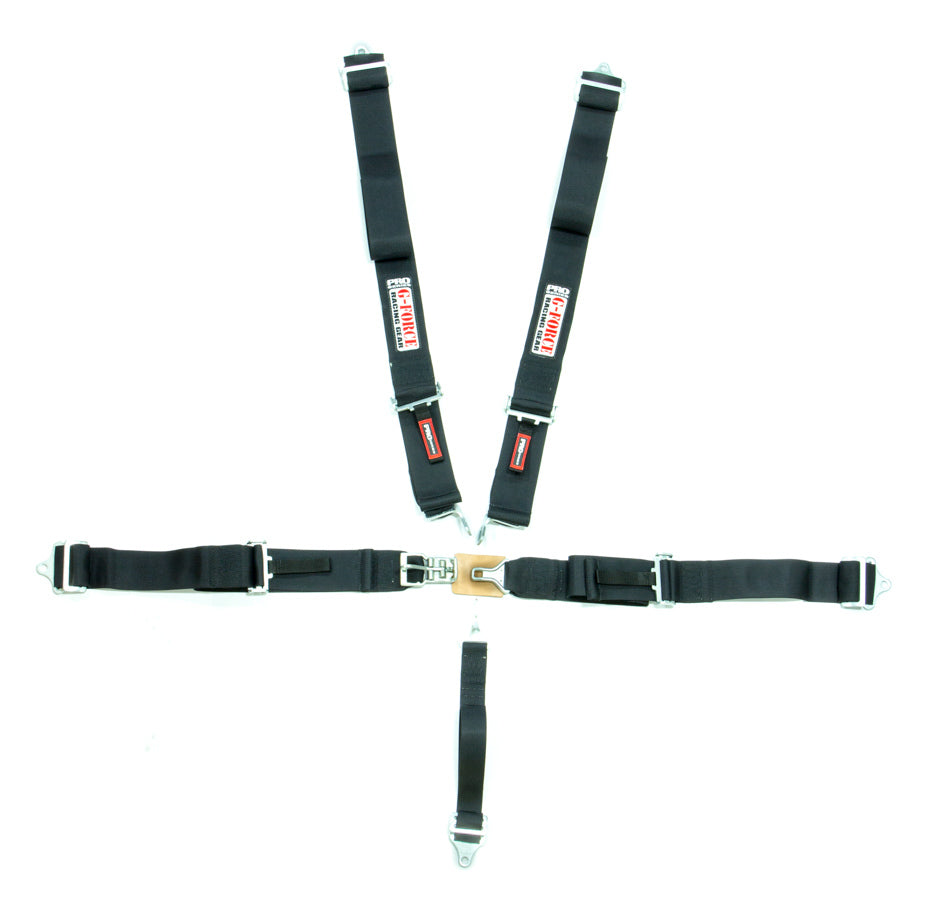 G-Force Indivd. Shoulder Harness Pull-Up Blk Pro Series MPN GFR6100BK