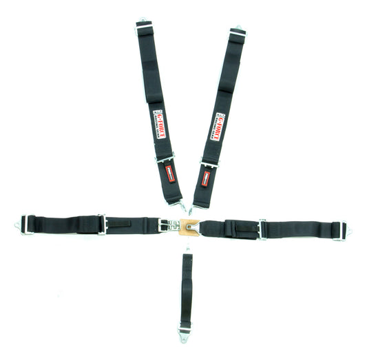 G-Force Indivd. Shoulder Harness Pull-Up Blk Pro Series MPN GFR6100BK