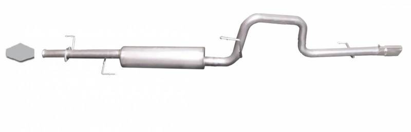 Gibson Exhaust Cat-Back Single Exhaust System Aluminized MPN GIB18815 For Toyota Midsize SUV 2004-20